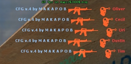 CFG/Script v.4 by M A K A P O B [Anti UCP Edition]
