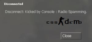 Анти Спам Радио команд | !mute or !kick