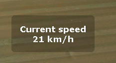 Speed Meter's [показывает скорость]